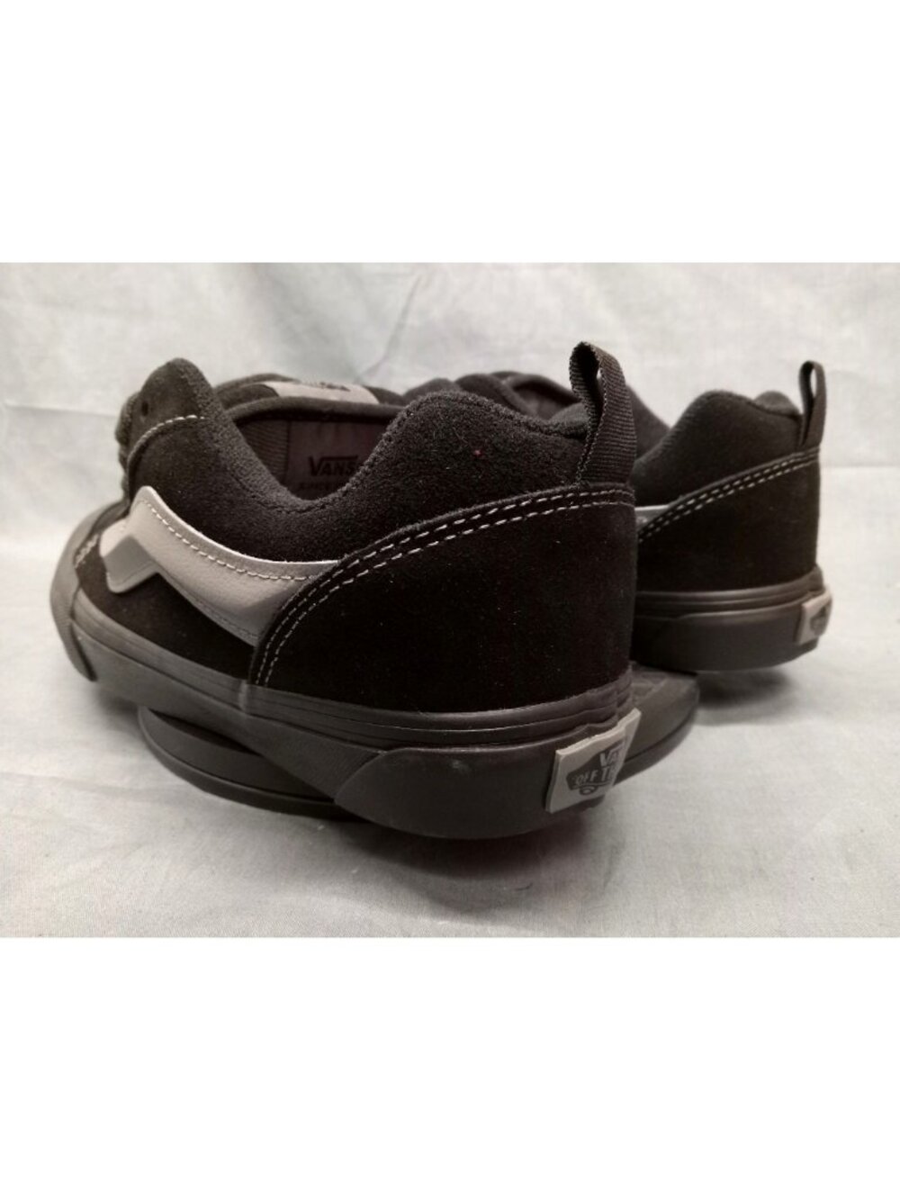 Vans Boys Knu School Sneakers Black Grey Pewter Boys Size 6.5 NEW IN BOX! - Picture 6 of 13